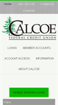 Mobile Screenshot of calcoefcu.com